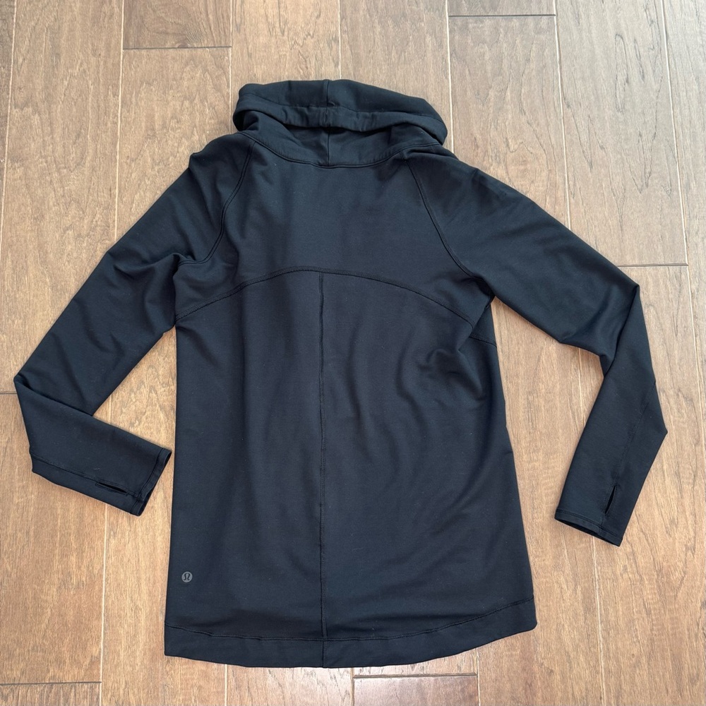Lululemon Tunic-Length Cozy Black Jacket - Picture 4 of 16